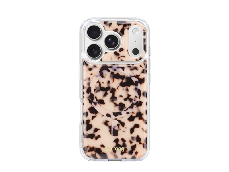Crong Crgdlmip1763pbto, Cover, Apple, Apple Iphone 17 Pro, Transparent, Cappuccino