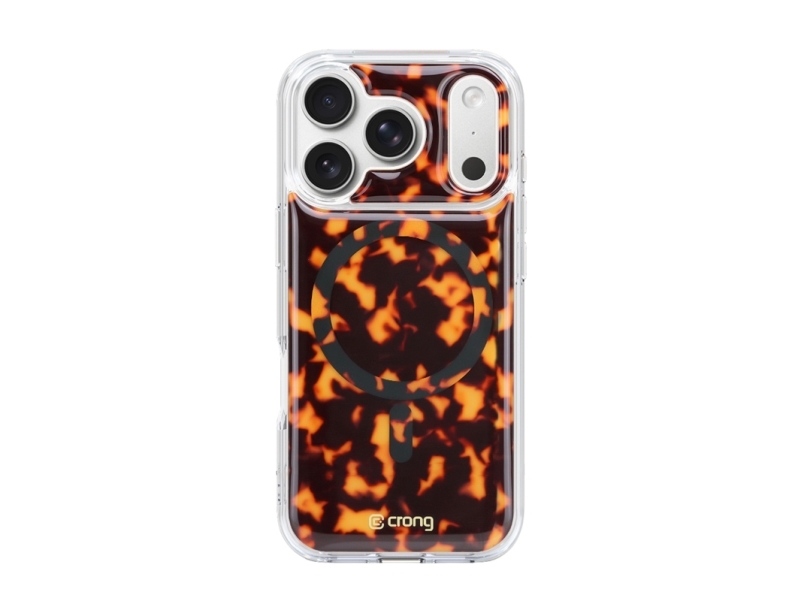 Crong Crgdlmip1769ptor, Cover, Apple, Apple Iphone 17 Pro Max, Transparent, Brun