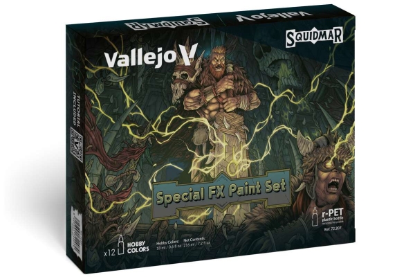 Vallejo 72.207 Game Color Special Fx Paint Set Von Squidmar Miniatures