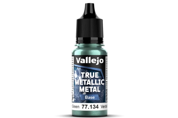 True Metallic Base färg Dusken Green 18 ml | Hobby - Färg vattenbaserad - Metallfärg | GameStuff