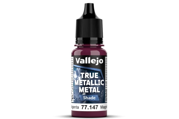 True Metallic Shade Crimson Magenta 18 ml | Hobby - Färg vattenbaserad - Metallfärg | GameStuff