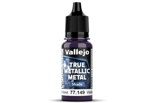 Vallejo 77.149 True Metallic Metal - Celestial Violet (18 ml) | Hobby - Färg vattenbaserad - Metallfärg | GameStuff