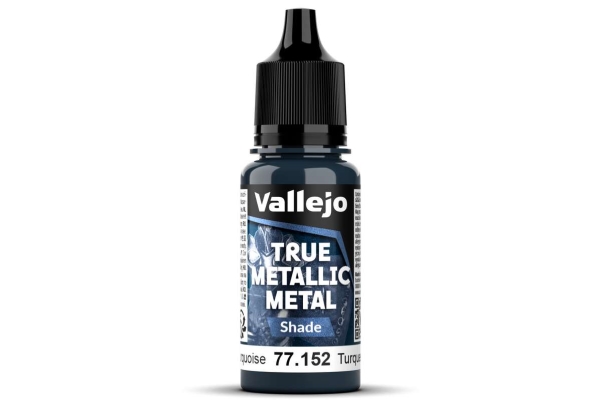 True Metallic Shade Hydra Turquoise 18 ml | Hobby - Färg vattenbaserad - Metallfärg | GameStuff