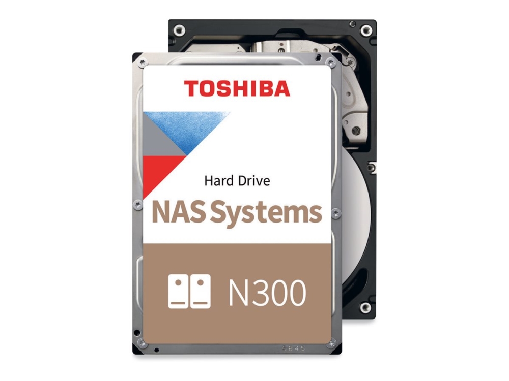 Toshiba N300 NAS - Harddisk - 16 TB - intern - 3.5 - SATA 6Gb/s - 7200 rpm - buffer: 1 GB