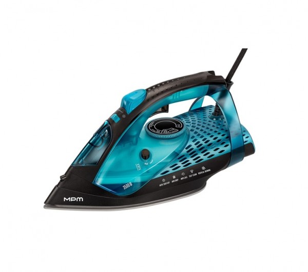 Mpm Mze-29 Garų Lygintuvas 3500 W Mėlyna, Juodas