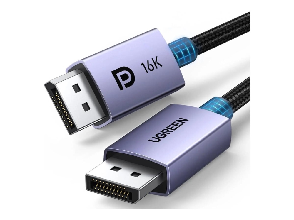 Ugreen Displayport-Zu-Displayport-Kabel 1 M Schwarz (15383)