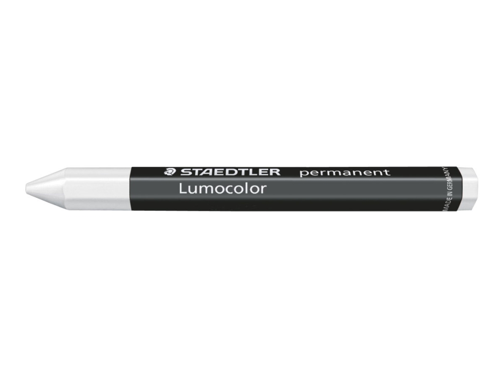 STAEDTLER Lumocolor omnigraph 236 - Kridt - permanent - hvid (pakke med 12)