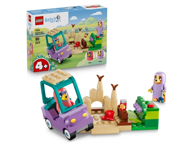 LEGO Bluey 11216 Gamle damer med Bingo og Bluey
