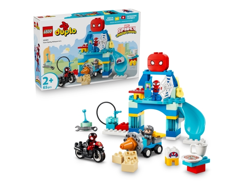 LEGO DUPLO 10464 Team Spidey Webkvarter - byggesæt til børn 2+