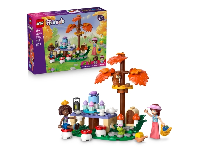 LEGO Friends 42690 Skovens teselskab - byggesæt til børn 6+