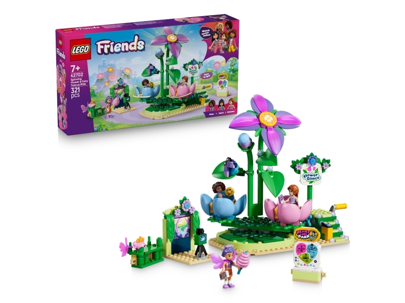 LEGO ® Friends - Tekop-Karrusel Med Blomster Og Feer 42702 - 321