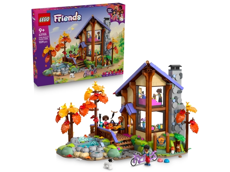 LEGO Friends 42705 Mysig stuga i höstskogen | LEGO® - LEGO® teman D-I - LEGO Friends | GameStuff