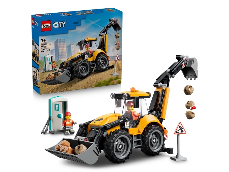 LEGO® City 60480 Gul Rendegraver - 301 Dele (7+år)