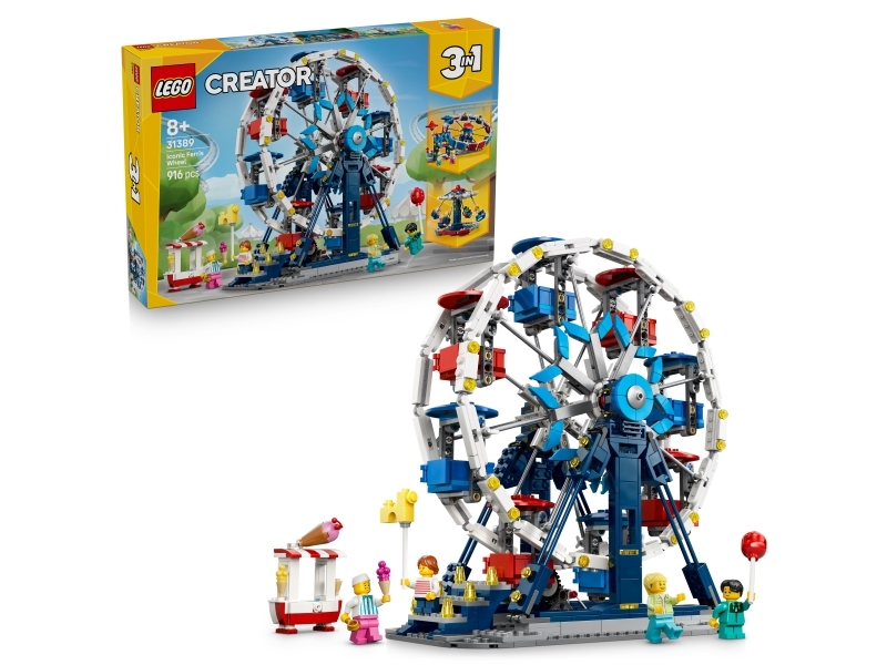 LEGO Creator 3-i-1 31389 - Ikonisk Pariserhjul
