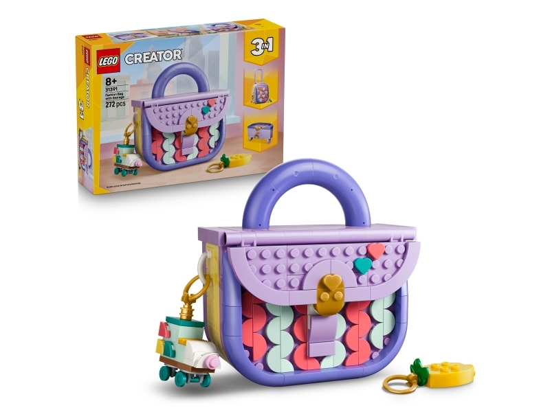 LEGO Creator 3-i-1 31391 - Art Fashion Taske med opbevaring (272 dele)