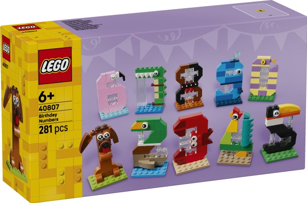Lego Seasons And Occasions 40807 Fødselsdagstal