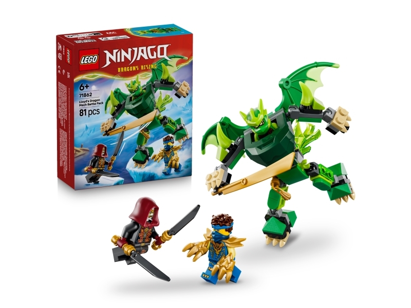 LEGO Ninjago 71862 Lloyds robotdrake – stridspaket | LEGO® - LEGO® teman J-N - LEGO NINJAGO | GameStuff