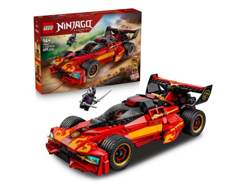 LEGO NINJAGO 71867 X-1 Ninja Charger - 15-års jubilæumssæt
