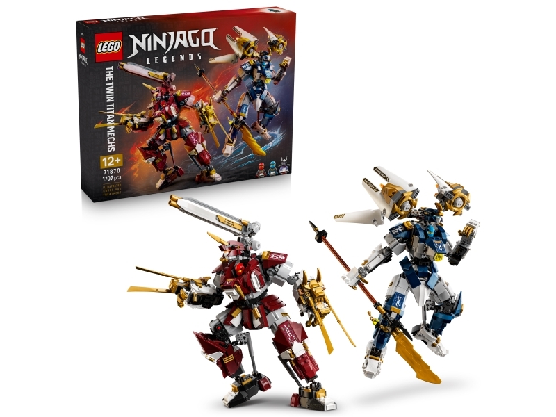 LEGO Ninjago 71870 De to titan-mechs