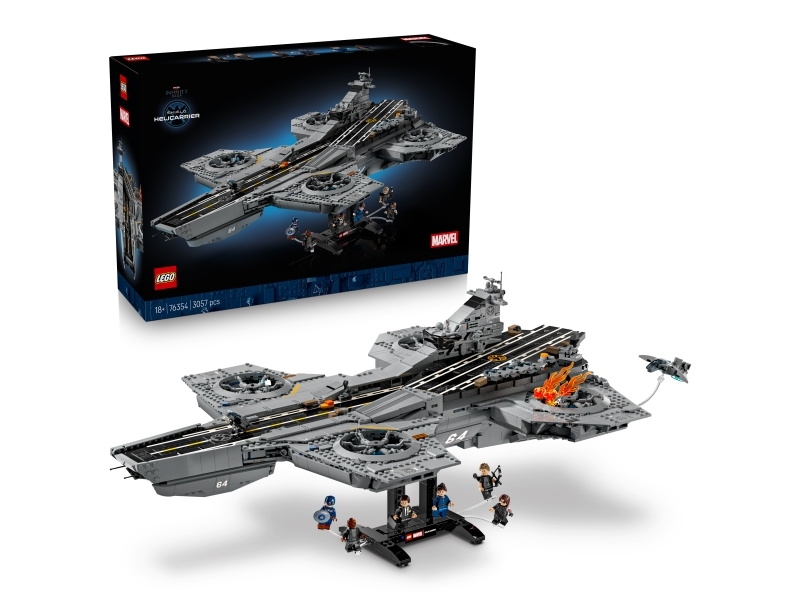 LEGO Marvel 76354 S.H.I.E.L.D. Helicarrier - samlesæt til voksne (18+)