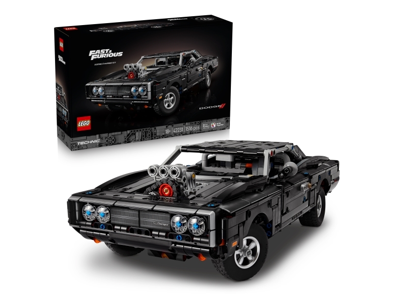 LEGO Technic 42231 Fast and Furious Dodge Charger R/T-bil