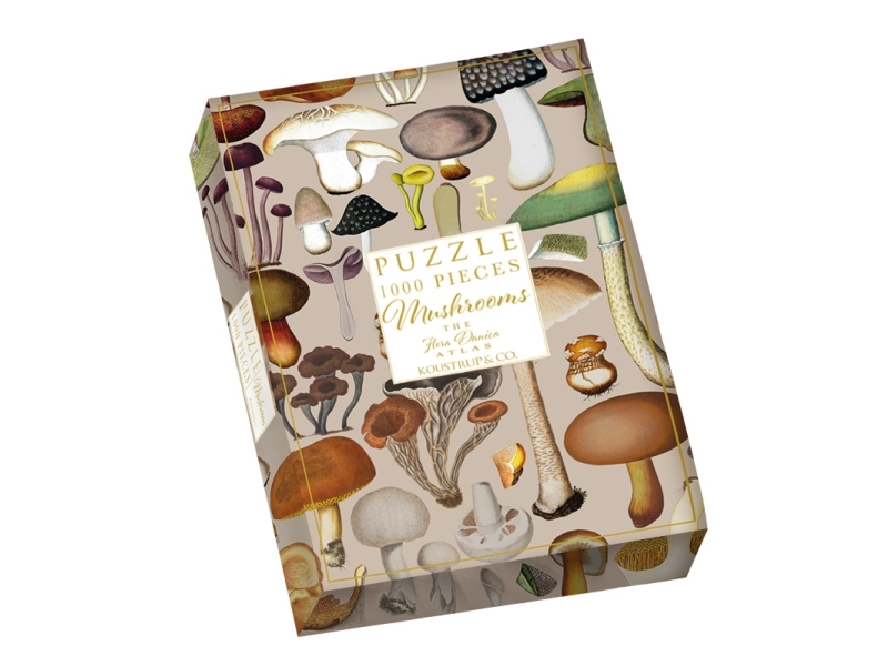 Puslespil – Mushrooms – 1000 Brikker