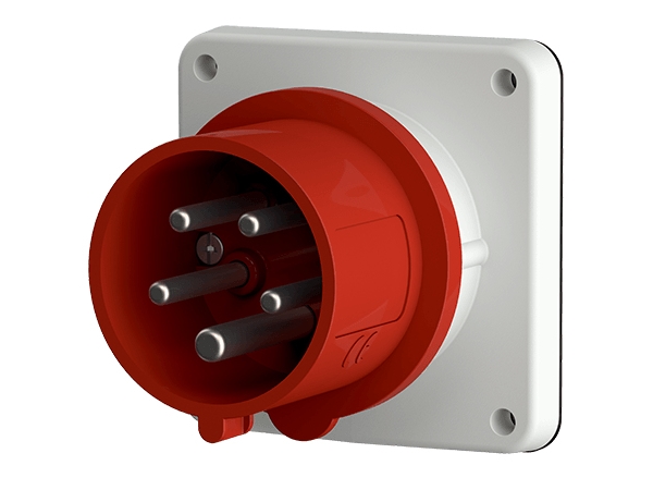 MENNEKES 821, Röd, Vit, 5P, 400 V, 50-60 hz, 32 A, 10 styck | Datortillbehör - Kablar & adaptrar - Strömkablar | GameStuff