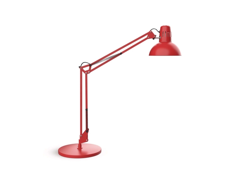Maul 8230425, Rot, Metall, Homeoffice, Büro, 2 Jahr(E), E27, 1 Glühbirne(N)