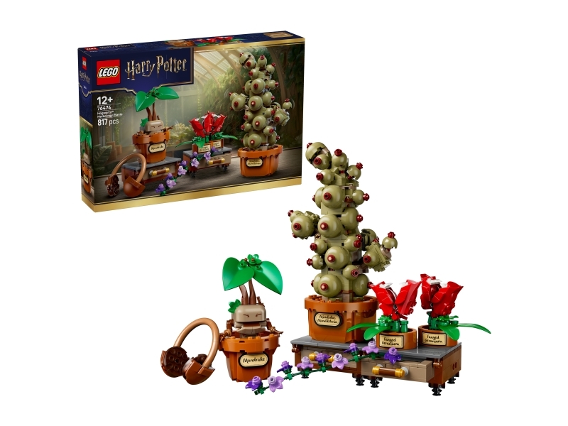 LEGO Harry Potter 76474 - Hogwarts’ herbologiske planter (817 dele)