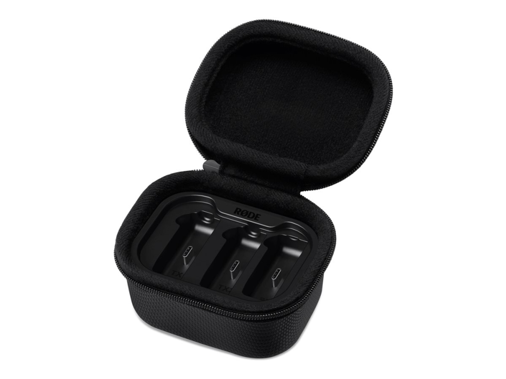 Røde Chargingcase+, Ladebehälter, Rode, Wireless Go (Gen 3), Schwarz, 4200 Mah, 98 Mm