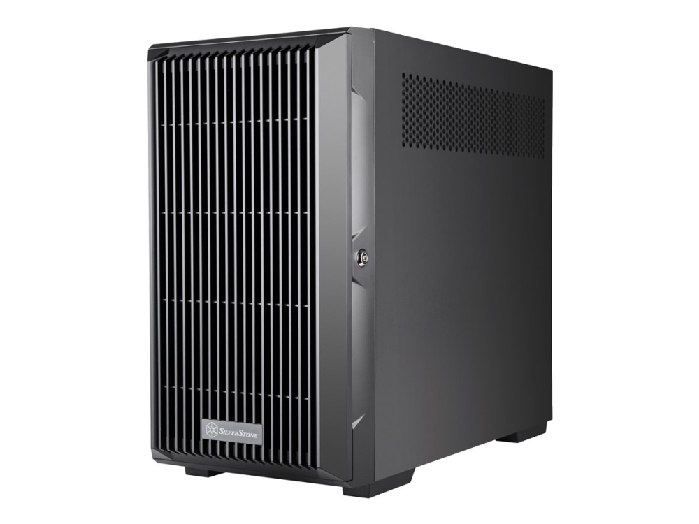 Silverstone Cs382, Server, Schwarz, Micro Atx, Mini-Dtx, Mini-Itx, Kunststoff, Stahl, Accessing, Hdd, Leistung, 16,8 Cm