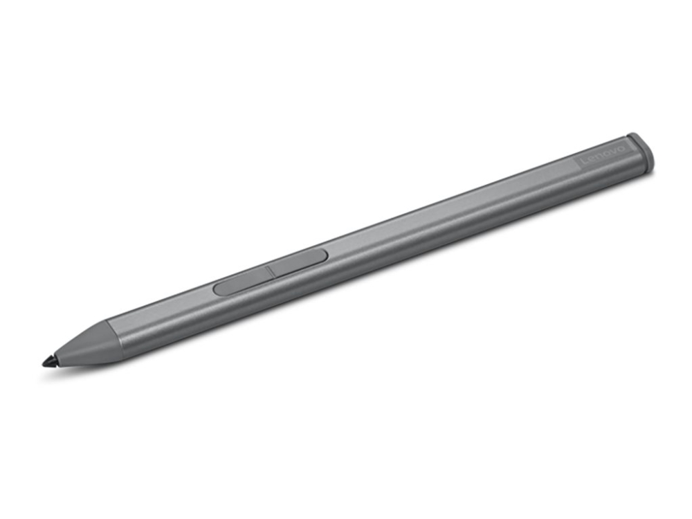 Lenovo Slim Pen - Aktiv penna - åskmolnsgrå - brun låda - CRU - för ThinkBook Plus G5 Hybrid Station G5 Hybrid Tab ThinkPad X12 Detachable Gen 2 | Datortillbehör - Möss & Tangentbord - Ritbord tillbehör | GameStuff