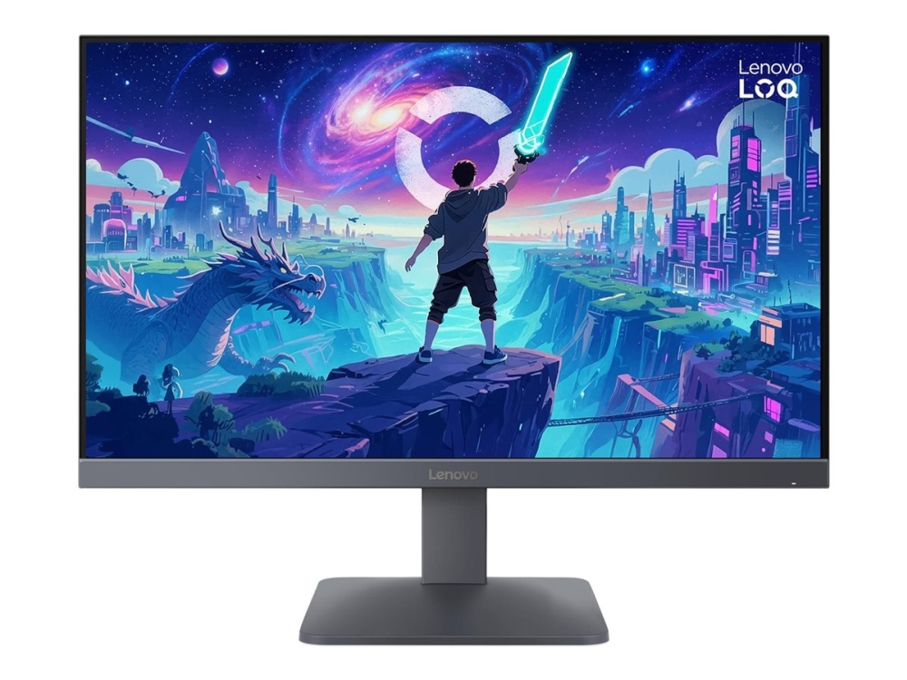 Lenovo Loq 24-10 - Led-Skærm - 24" (23.8" Til At Se) - 1920 X 1080 Full Hd (1080P) @ 200 Hz - Ips - 300 Cd/M² - 1000:1 - Hdr10 - 0.5 Ms - 2Xhdmi, Dis