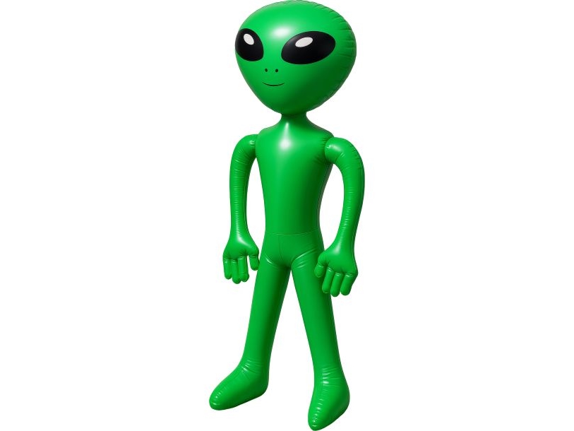Oppustelig Alien 90 Cm.