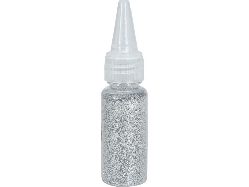Silber-Glitter Für Verkleidung Und Deko, 10 G
