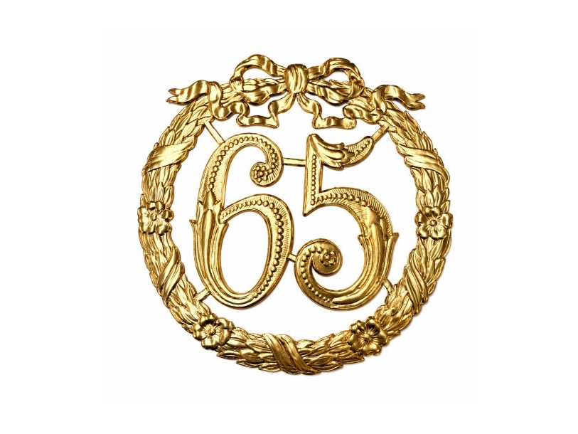 Guldkrans, 65 År