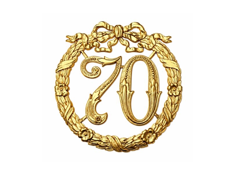 Goldene Girlande, 70 Jahre