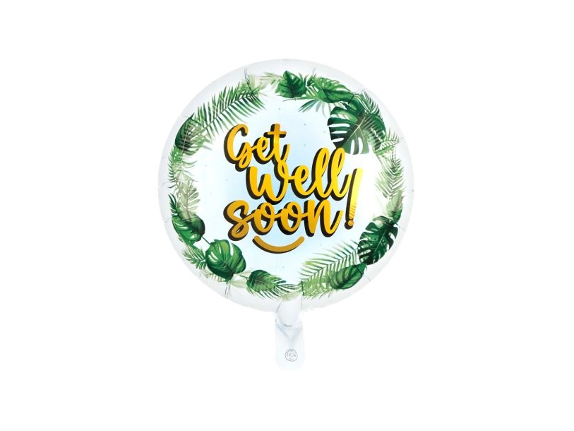 Get Well Soon Folieballon, 46 Cm