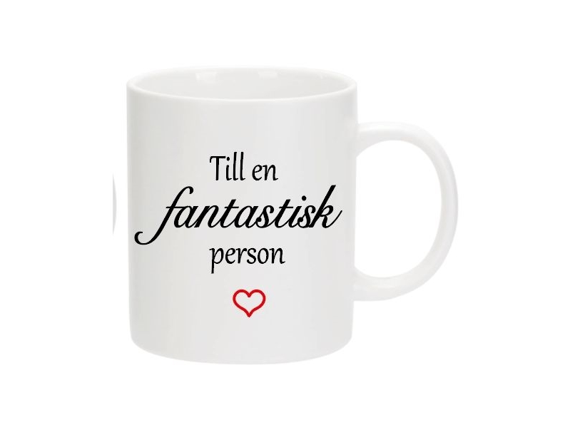 Krus Till En Fantastisk Person