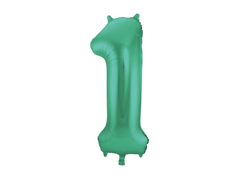 Grønne Talballoner, 86 Cm