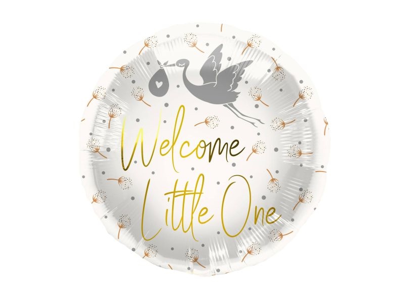 Welcome Little One Folienballon, 45 Cm