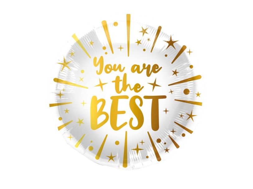 You Are The Best Folienballon, 45 Cm