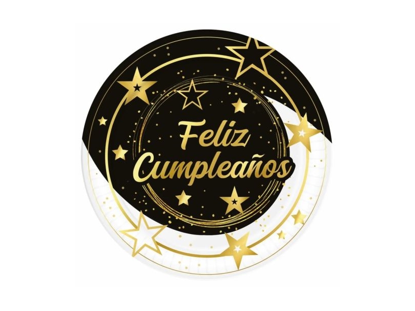 Feliz Cumpleaños Paptallerkner, 6 Stk