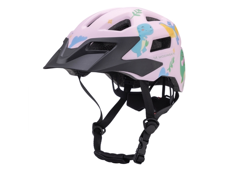 Wozinsky Børne Mtb-Cykelhjelm Med Aftageligt Visir Xs - Pink