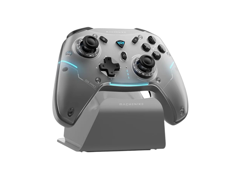 Machenike G5pro Max Trådløs Gaming-Controller Med Opladningsstation - Grå