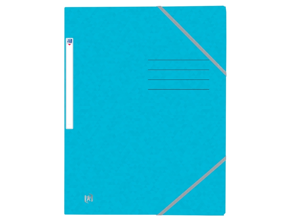 Oxford 400116323, Tavanomainen paperikansio, A4, Pahvi, Sininen, Maisema/Muotokuva, 200 arkkia
