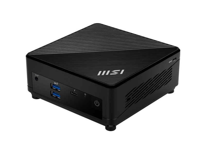 Msi Cubi 5 12M-262Beu, 0.66L Sized Pc, Mini Pc Barebone, Ethernet Lan, Wi-Fi 6E (802.11Ax), 65 W