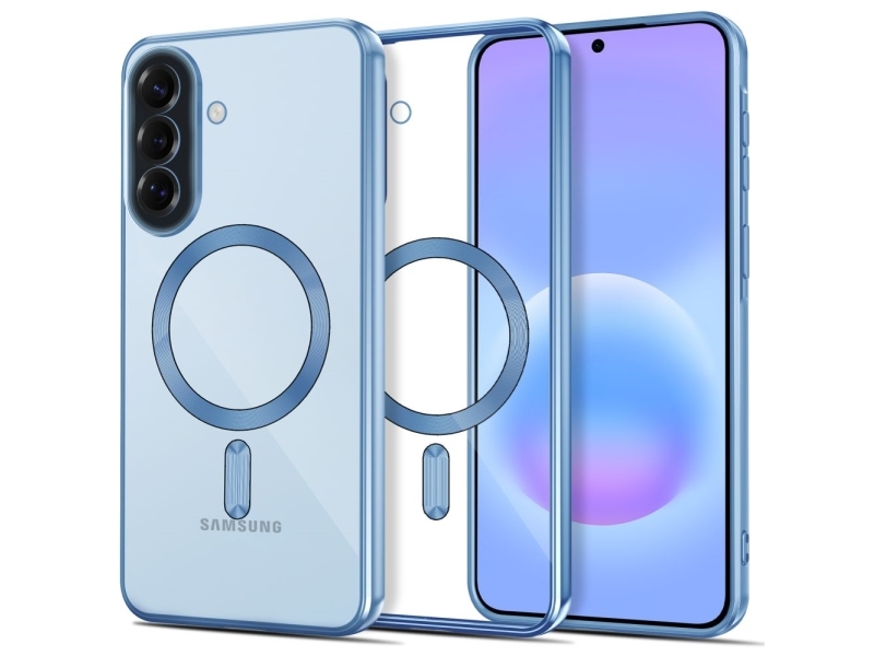 Tech-Protect Magflex Magsafe Hülle Für Samsung Galaxy A57 5G - Transparent Blau