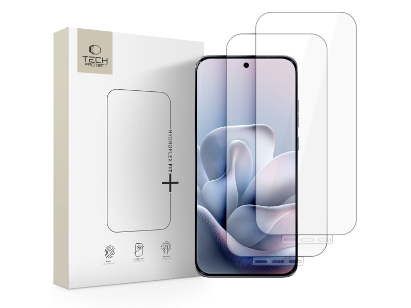 Tech-Protect Hydrogel-Folie Tech-Protect Hydro Flex+ 2Er-Pack Für Motorola Edge 70 Fusion / 70 Fusion+ Plus 5G Clear