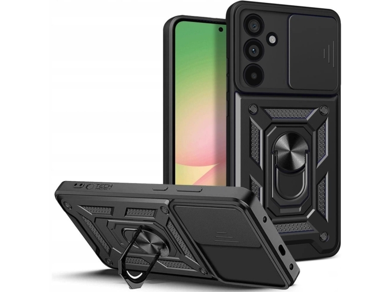 Tech-Protect Camshield Pro Case Für Samsung Galaxy A27 5G - Schwarz